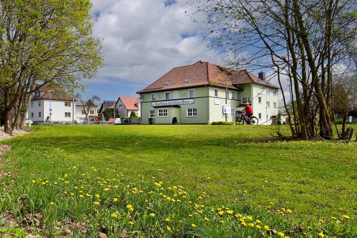 Cafe Und Zum Gruenen Baum Hotel Sonneberg